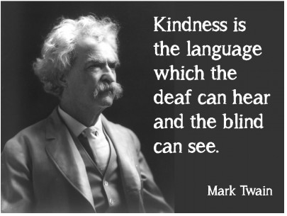 Mark Twain on Kindness